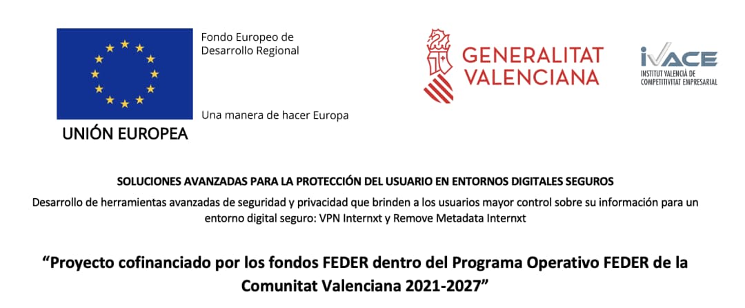 Proyecto Financiado por la generalitat